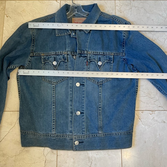 Levis Type 1 Denim Men’s Jacket Size XL, Great condition, Western Yoke & Details - Picture 15 of 16
